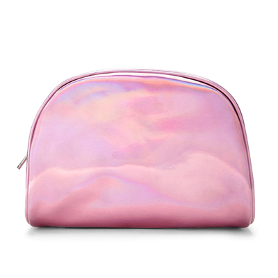 Holographic Cosmetic Case-Pink