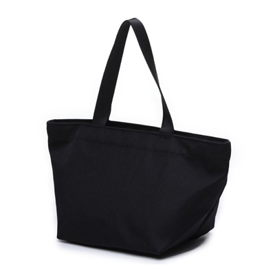 Colorful Polyester Handbag-Black