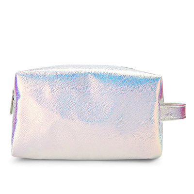 Holographic Makeup pouch-Silver