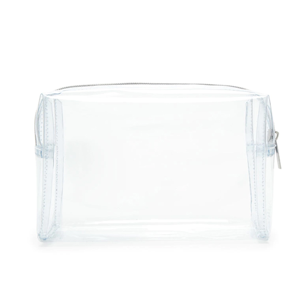 Clear Makeup Bag-Clear