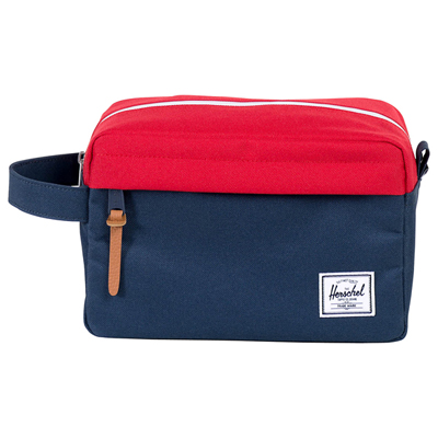 Chapter Wash Bag-Navy/Red