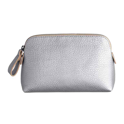Promotional Cosmetic Bag-Silver