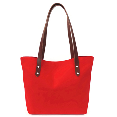 Shopper Carryall Market Tote Red
