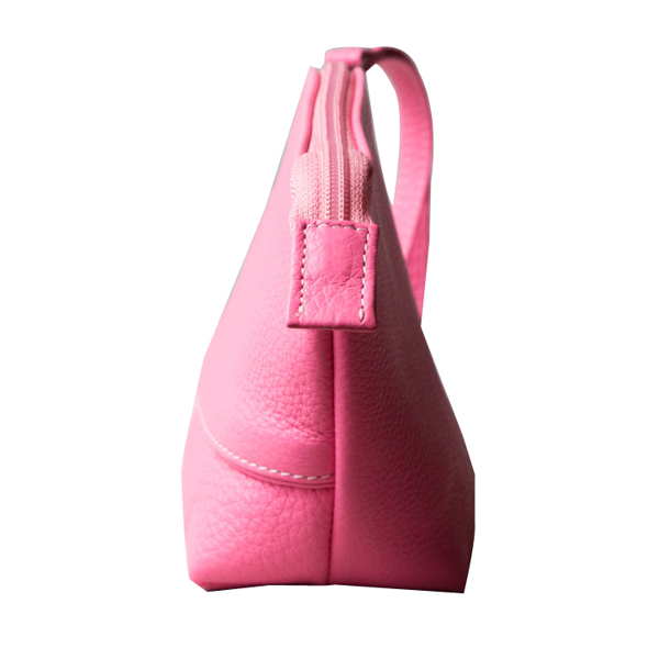 women monogrammed cosmetic bag-Pink