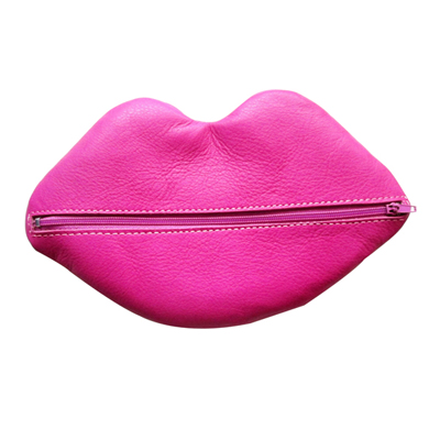 Lips Makeup Bag-Pink