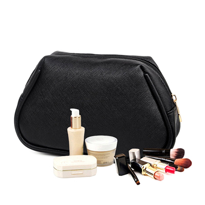 Travel Makeup Bags With Multi Organizer Black