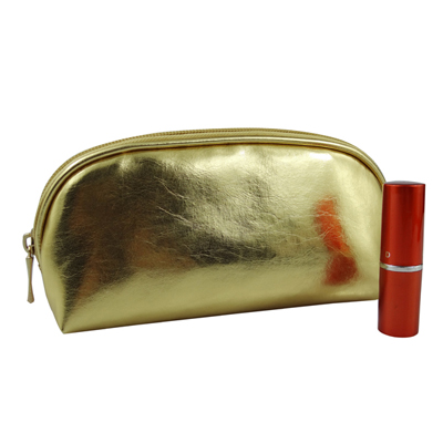 Personalized Makeup Bags Cheap Gold