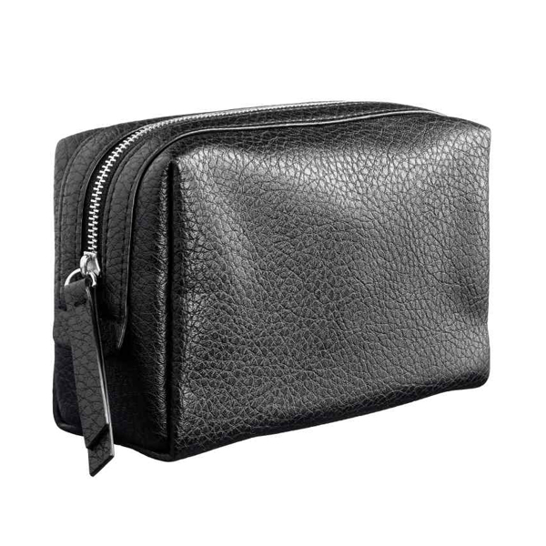 Rectangular make-up bag-Black